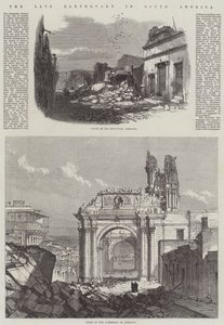 De recente aardbeving in Zuid-Amerika door Sir John Charles Robinson